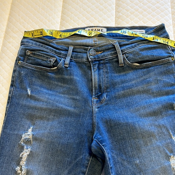 Frame destroyed denim (skinny jeans) - Picture 3 of 7